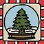 A snow globe icon