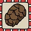 A pinecone icon