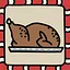 A roast turkey icon