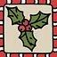 Holly sprig icon