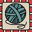 A ball of yarn icon