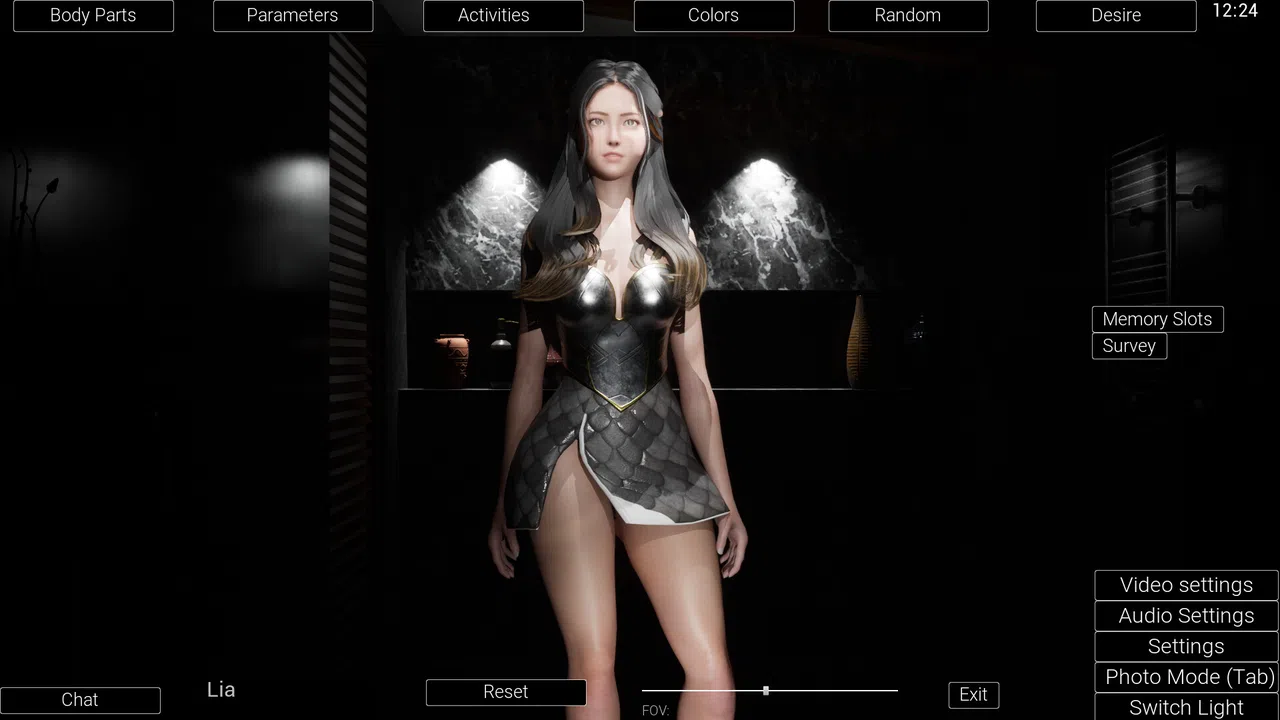 Virtual Girlfriend - Warrior Girls Screenshot 0