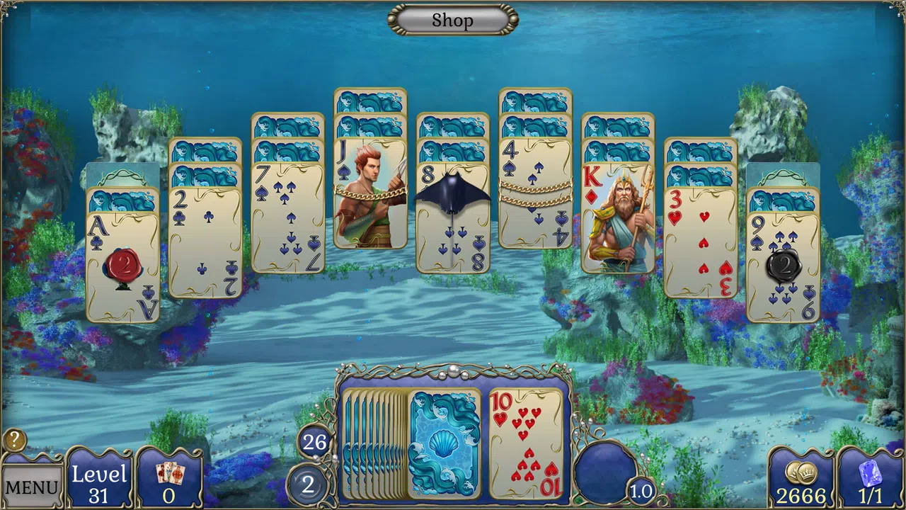 Jewel Match Atlantis Solitaire 5 - Collector's Edition Screenshot 11