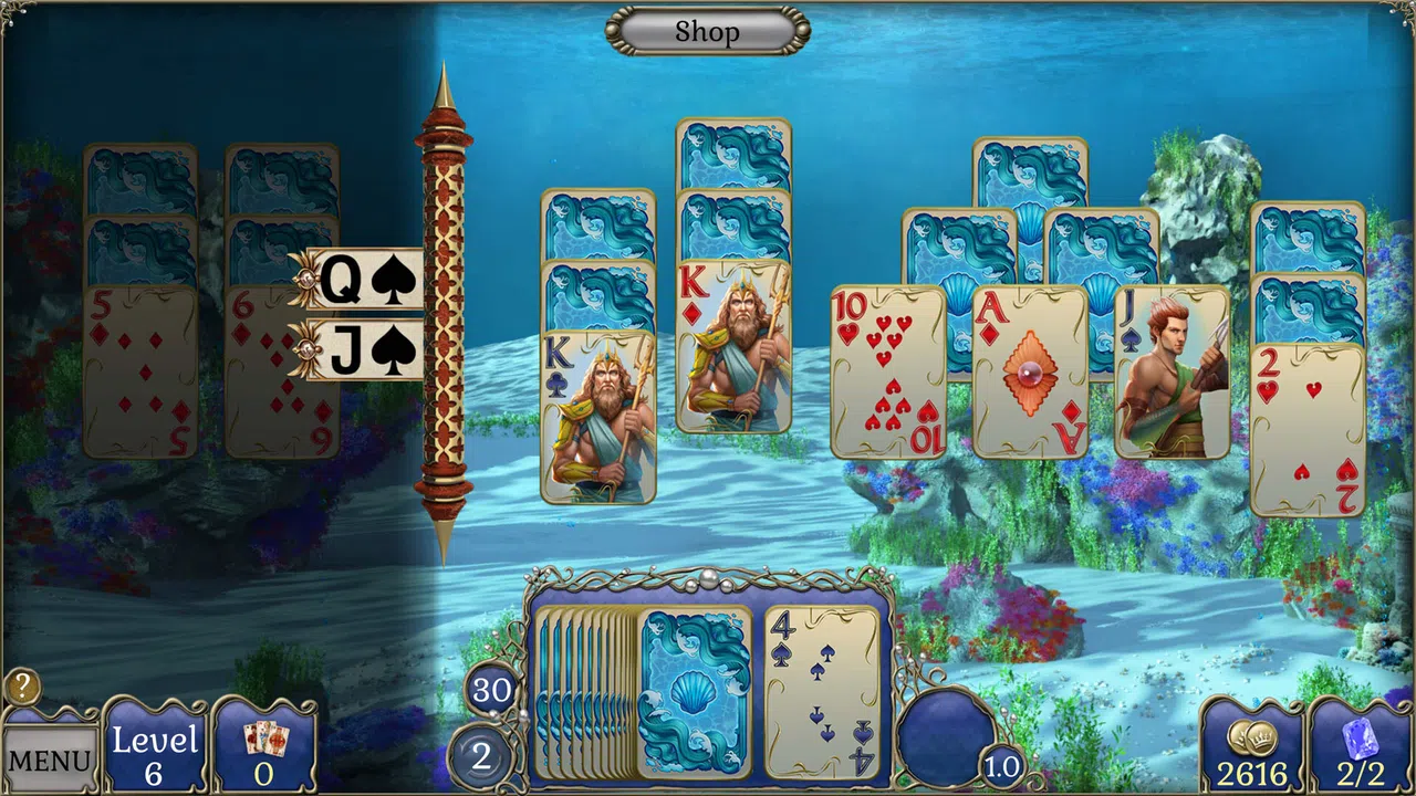 Jewel Match Atlantis Solitaire 5 - Collector's Edition Screenshot 4