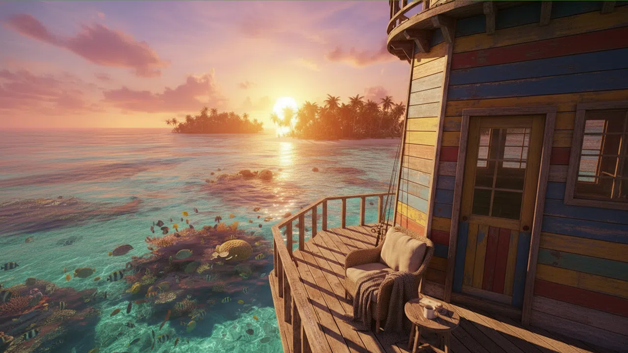 My Paradise Lagoon Fishing Simulator Screenshot 2