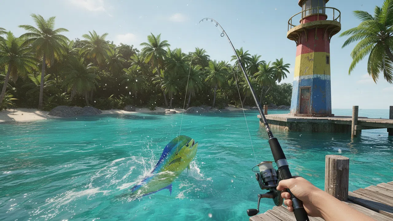 My Paradise Lagoon Fishing Simulator Screenshot 0
