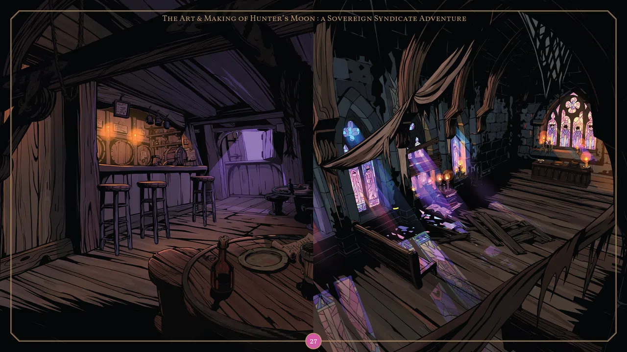 Hunter's Moon: A Sovereign Syndicate Adventure - Digital Artbook Screenshot 5
