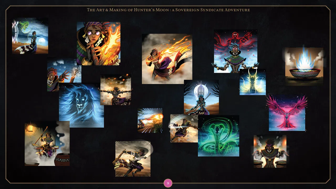 Hunter's Moon: A Sovereign Syndicate Adventure - Digital Artbook Screenshot 4