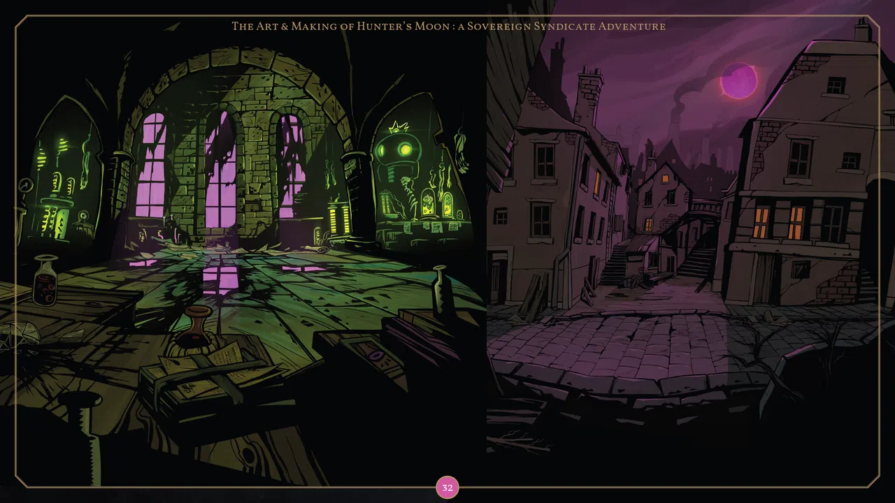 Hunter's Moon: A Sovereign Syndicate Adventure - Digital Artbook Screenshot 3
