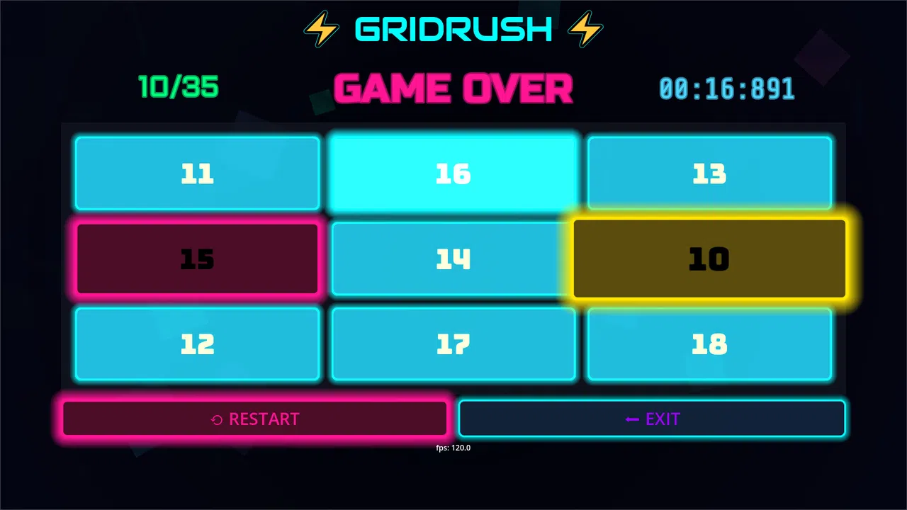 GRIDRUSH Screenshot 1