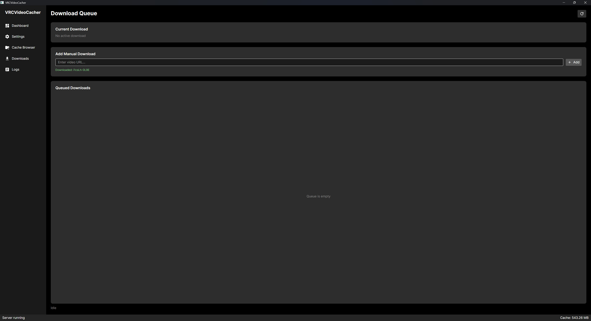 VRCVideoCacher Screenshot 2