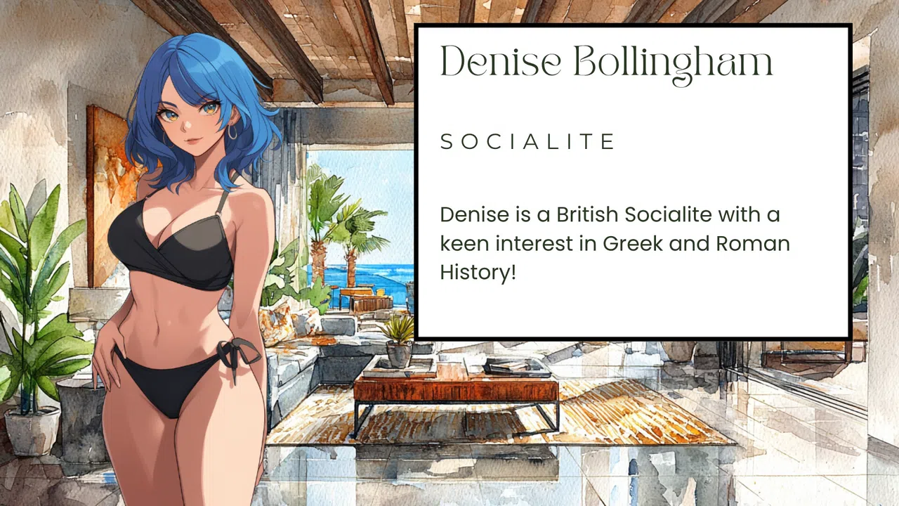 Fun Times at the Bibi Resort and Spa Official Artbook Screenshot 0
