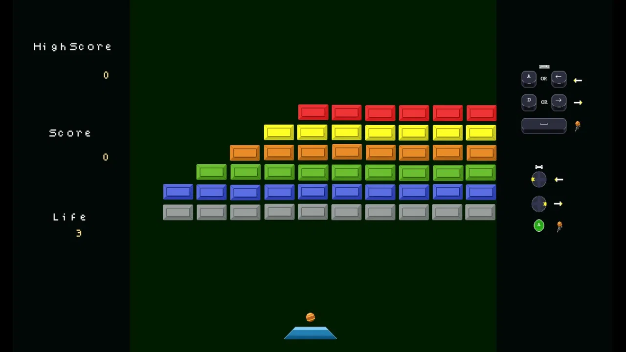 Retro Memories: Brick Braker Screenshot 2
