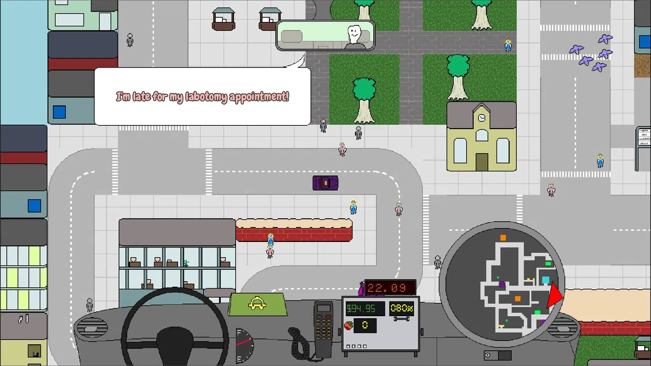 Quirky Cabbie Screenshot 0