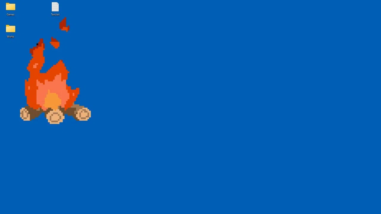 Pixel Bonfire (Desktop Mascot) Screenshot 5