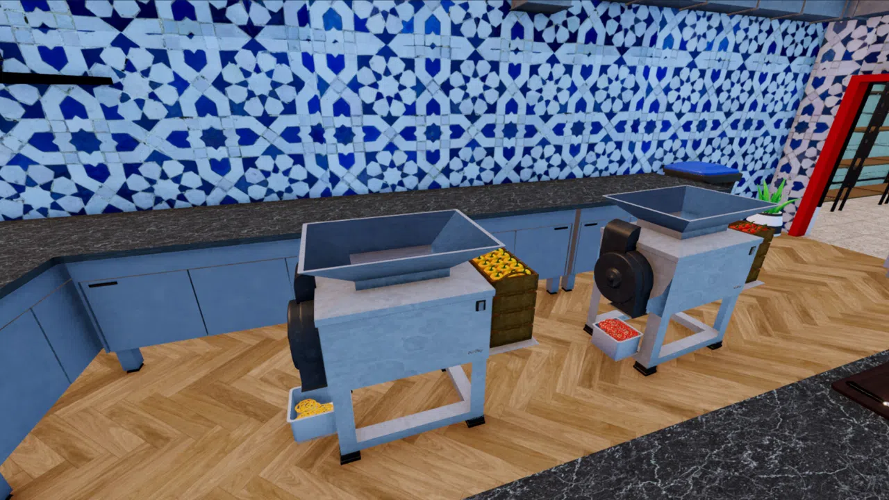 Pizza Restaurant Together - Vegetable Cutting Machine Screenshot 3