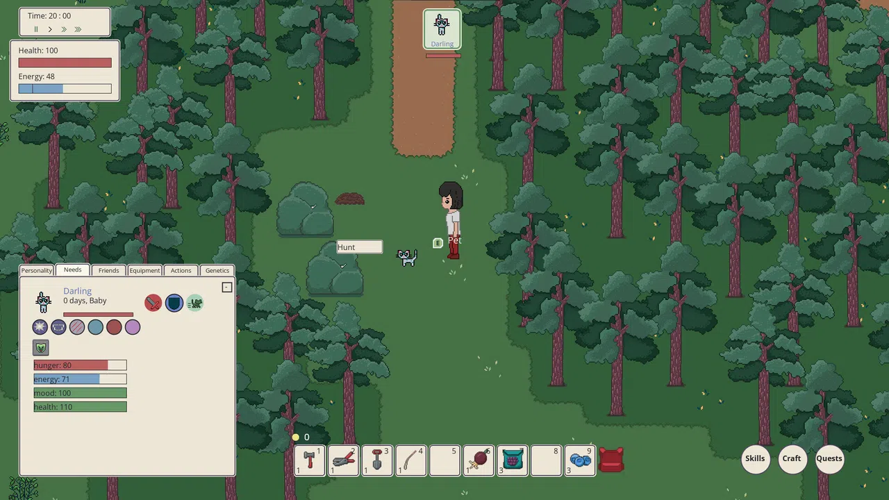 Forest Whiskers Screenshot 1