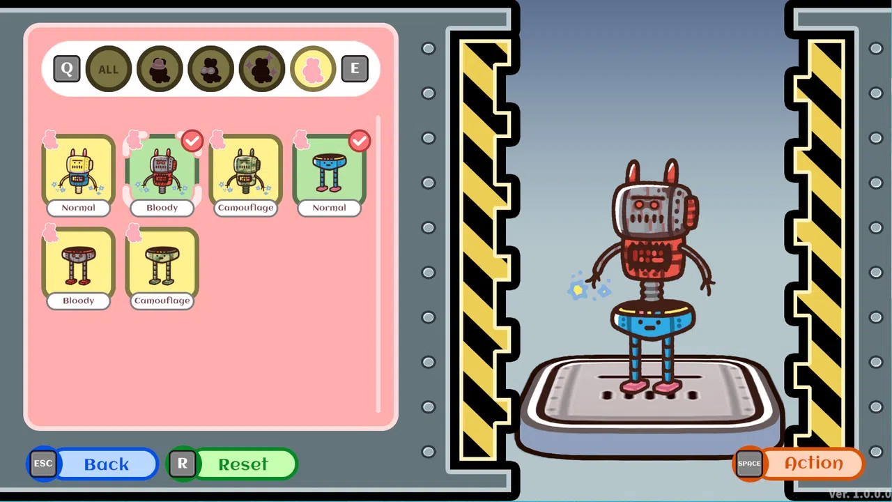 Pritto Prisoner DLC Skin [Stun Gun Skin: Bloody] Screenshot 0