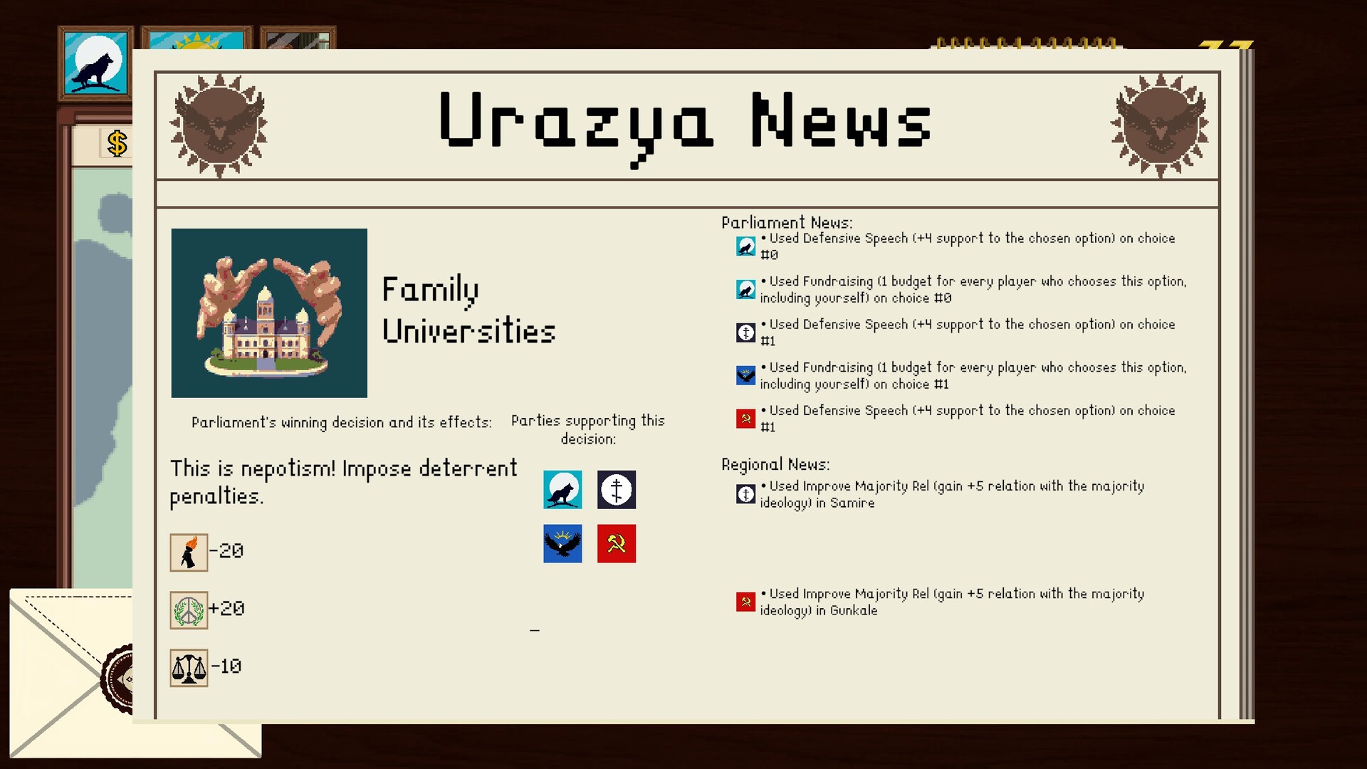 Statecraft: Corrupted Democracy Screenshot 9