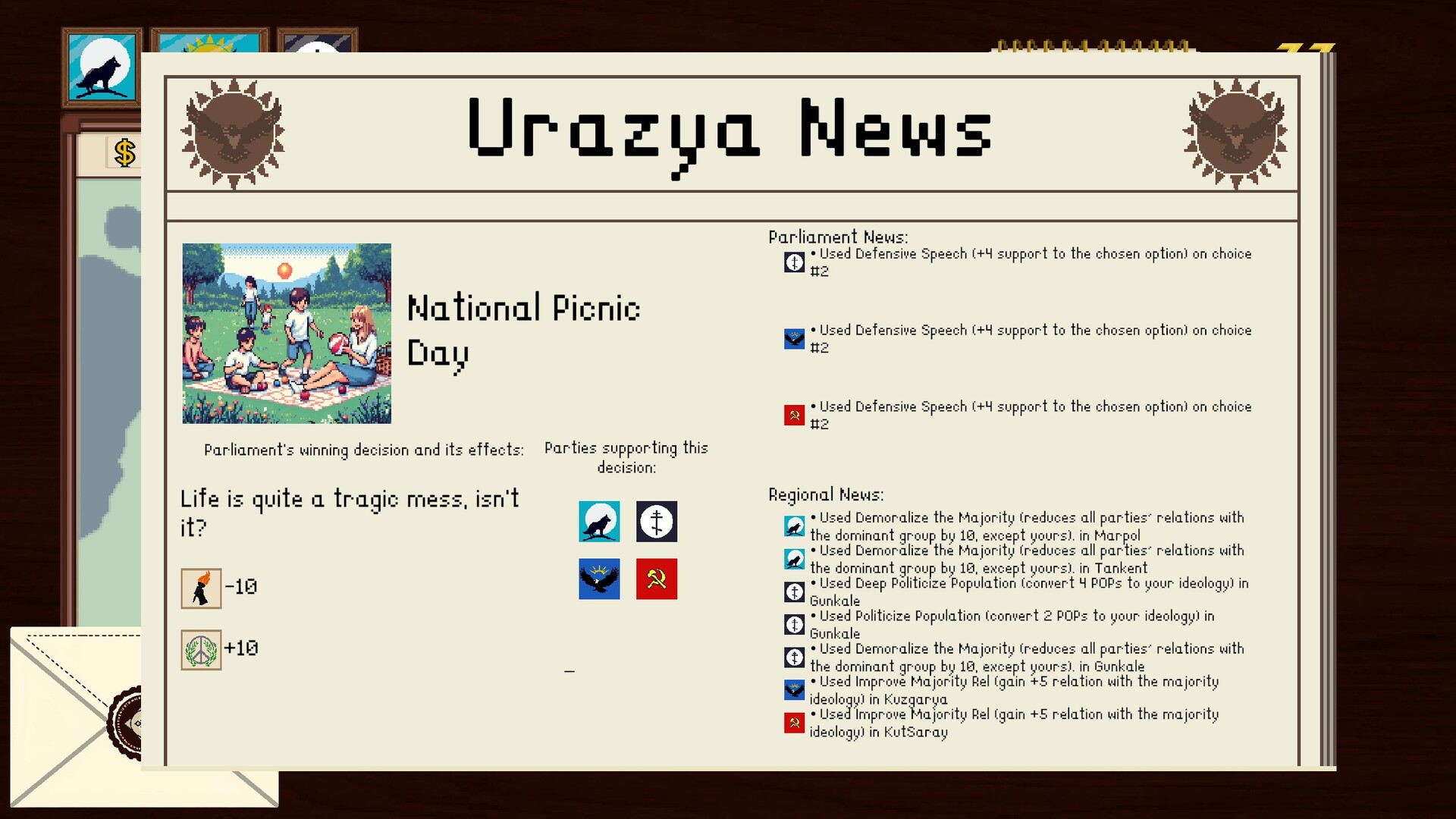 Statecraft: Corrupted Democracy Screenshot 11