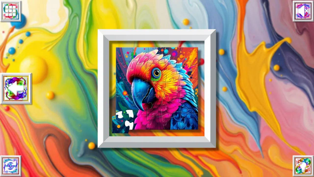 Color Splash: Parrots Screenshot 3