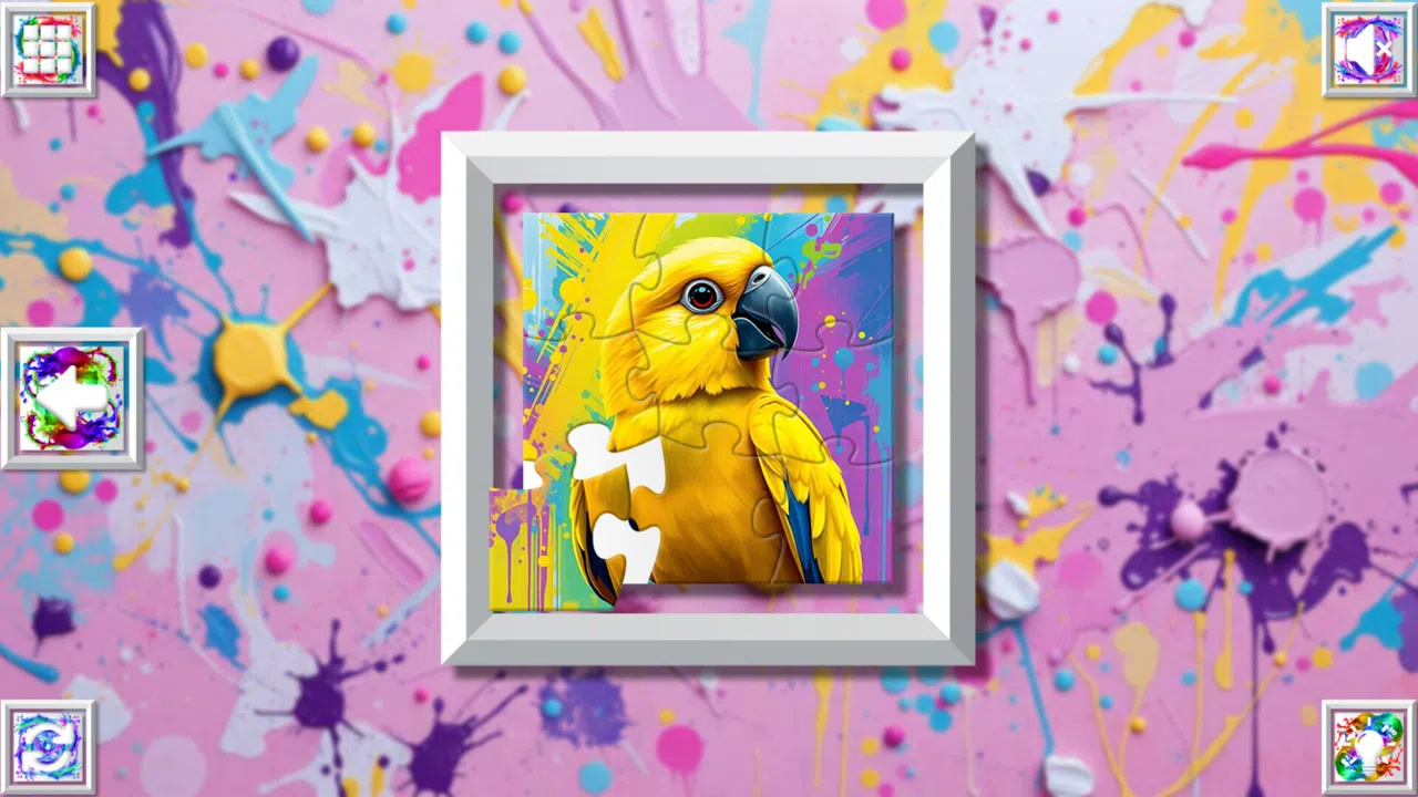 Color Splash: Parrots Screenshot 1
