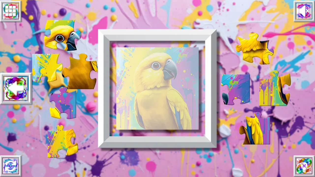 Color Splash: Parrots Screenshot 0