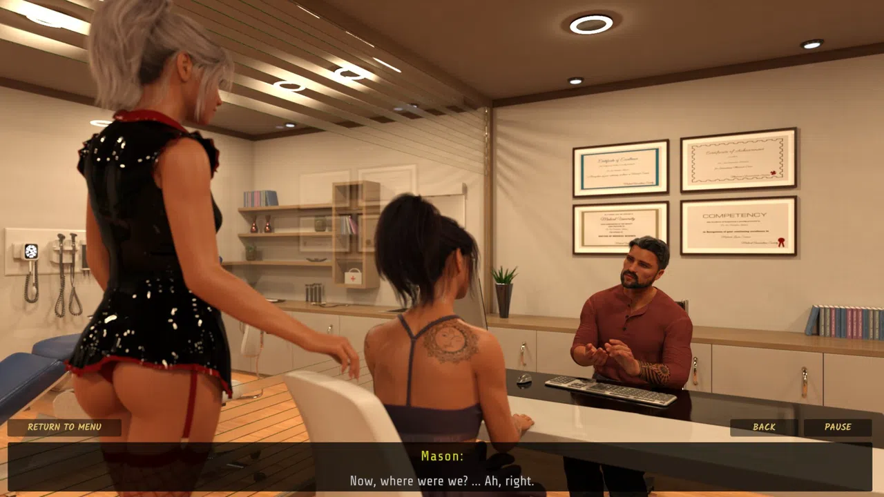Sex Game - Threesome - Episode 8 Screenshot 0