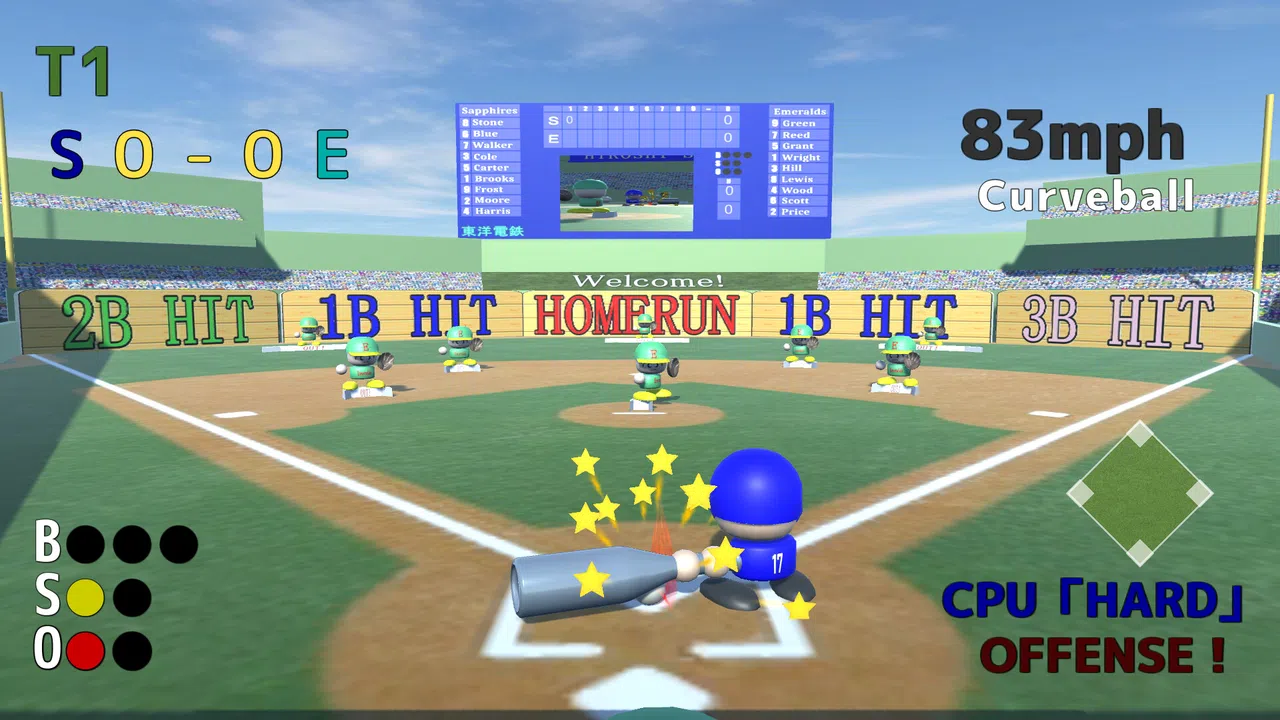 SUPER BOARD BASEBALL Screenshot 0