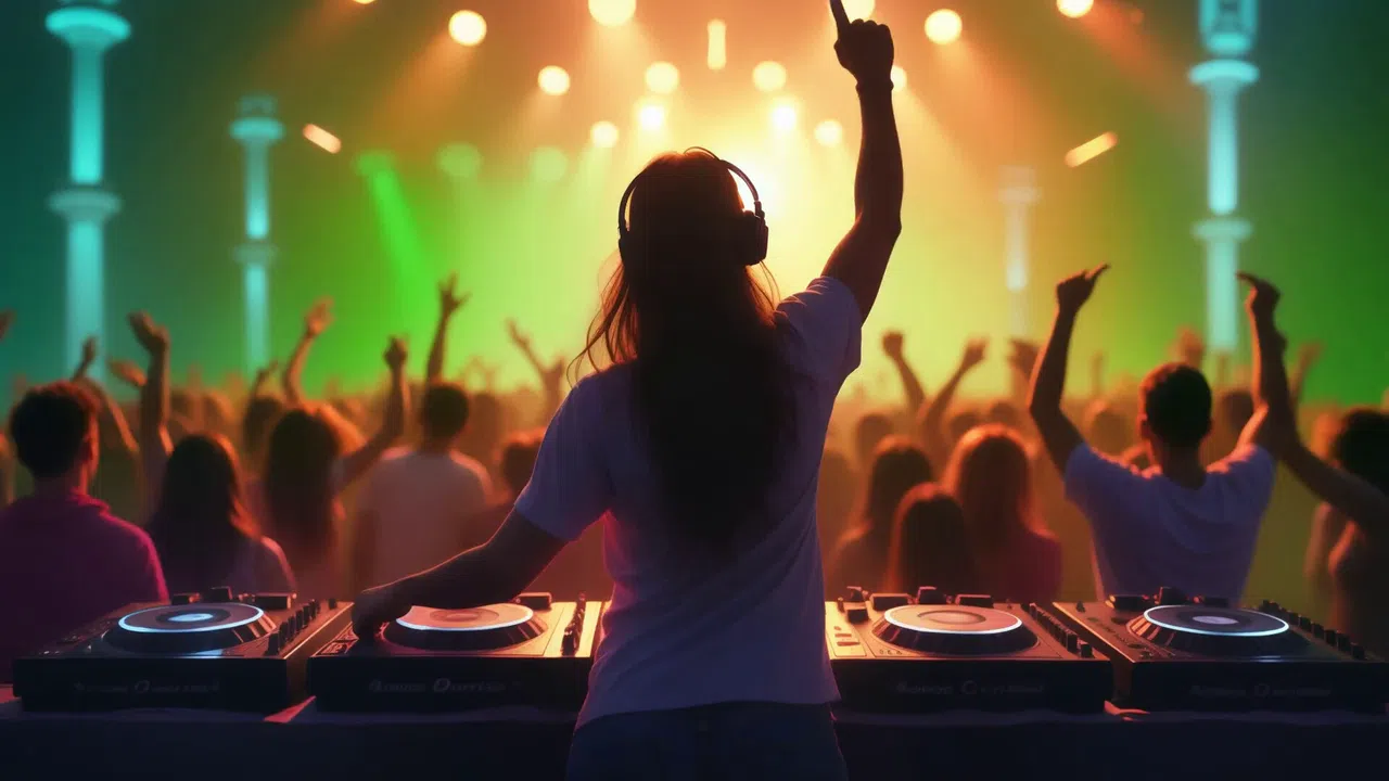 AI-VJ - DJ 5 Visuals Screenshot 0