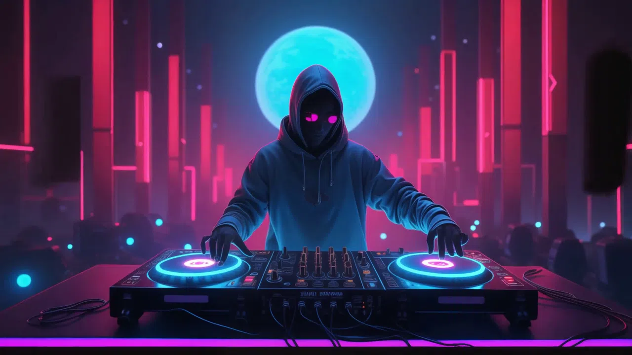 AI-VJ - DJ 5 Visuals Screenshot 1