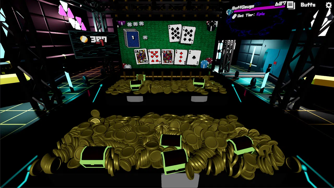 Crazy Coin Poker Screenshot 1