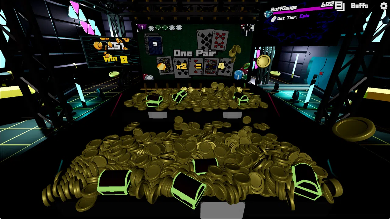 Crazy Coin Poker Screenshot 2