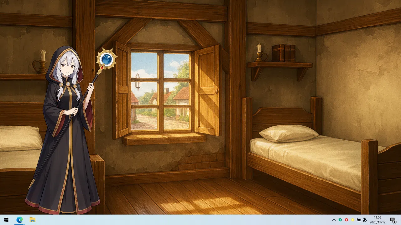 Desktop Character Layout Screenshot 3