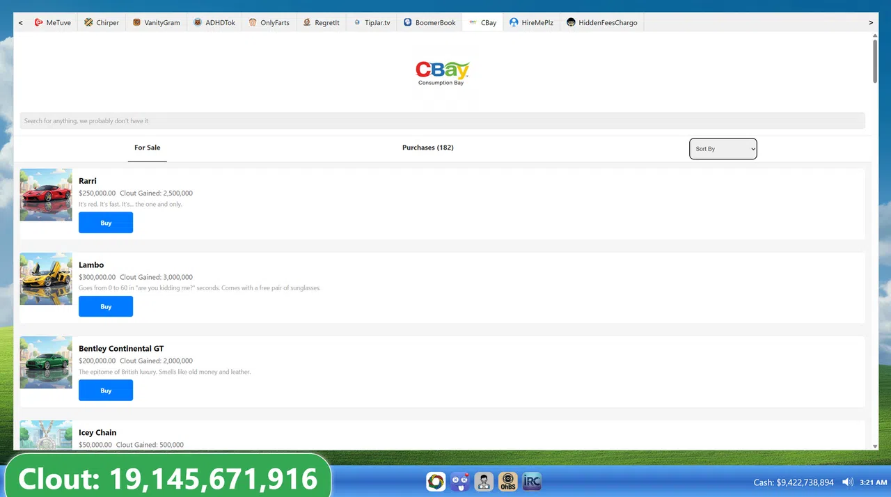 Clout Chaser Screenshot 4