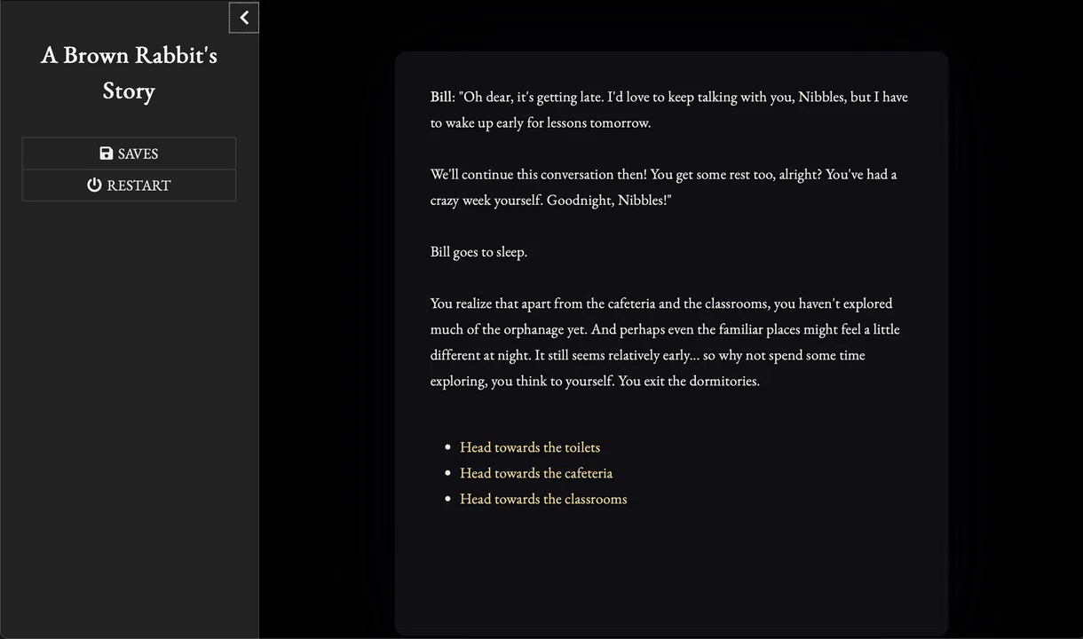 A Brown Rabbit's Story Screenshot 0