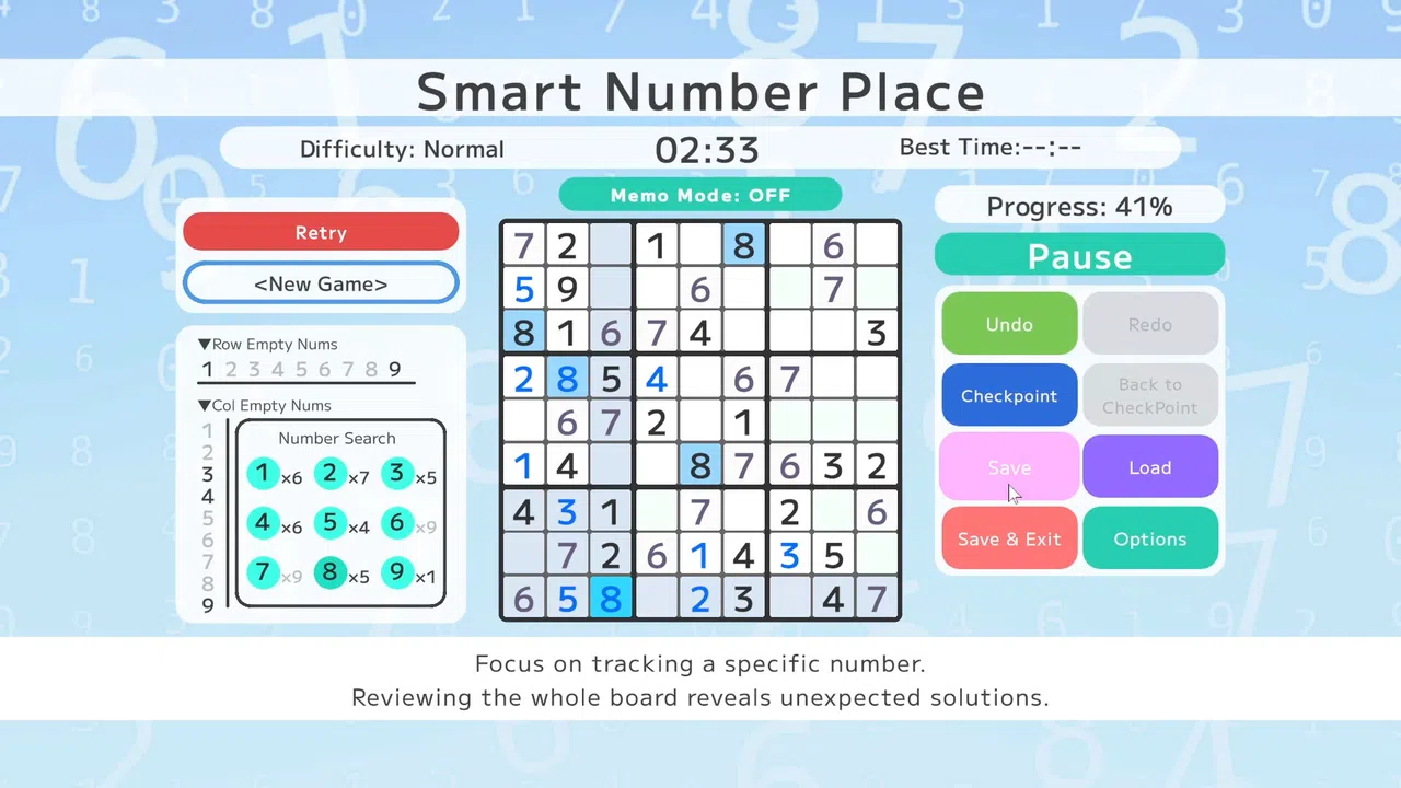 Smart Number Place Screenshot 0