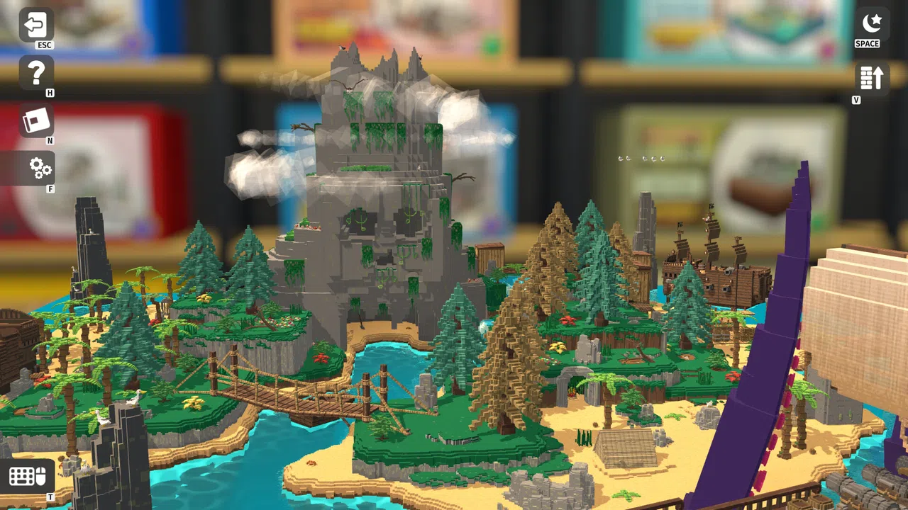 Diorama Builder - Pirate Isle Screenshot 1
