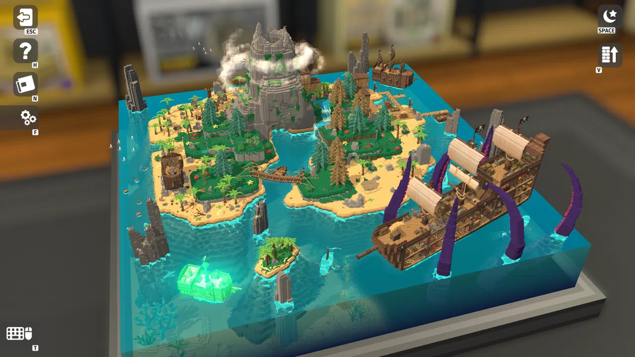 Diorama Builder - Pirate Isle Screenshot 0