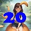 Play game 10 minutes in row icon