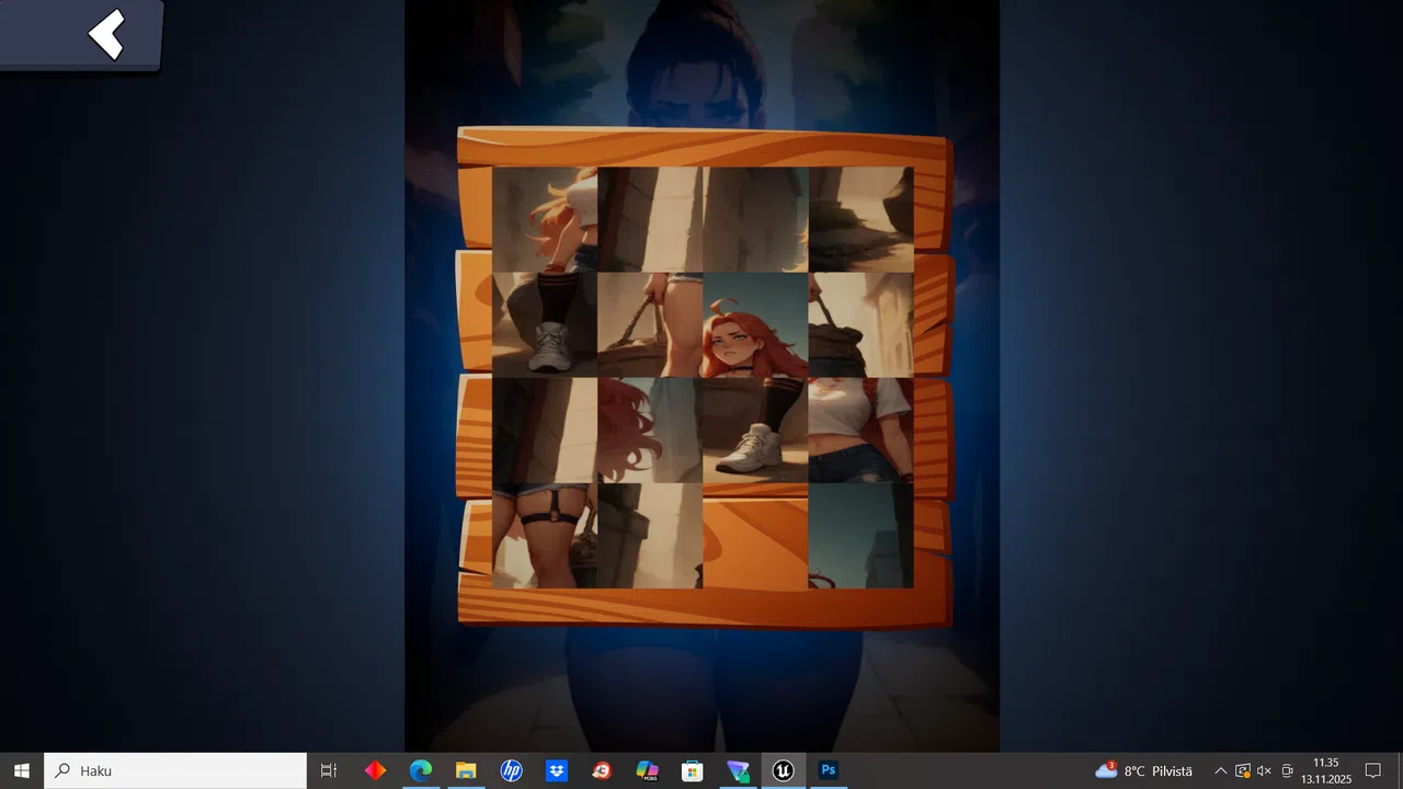 Saylor Anime Puzzle Screenshot 0