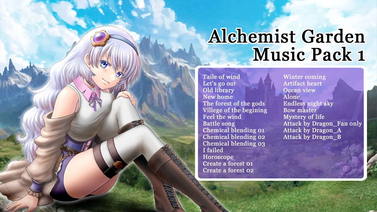 Pixel Game Maker MV - Alchemist Garden Music Pack1 Screenshot 1