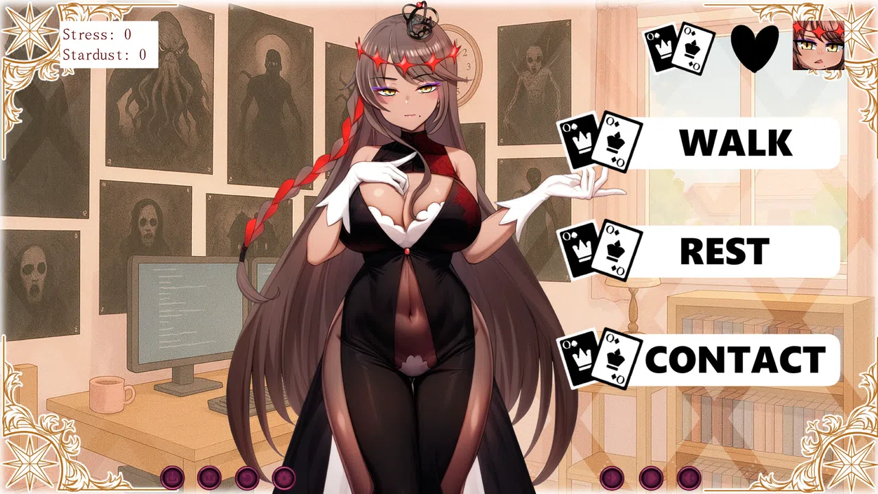 Everyday I Play Board Games with a Summoned Eldritch Girl Screenshot 0