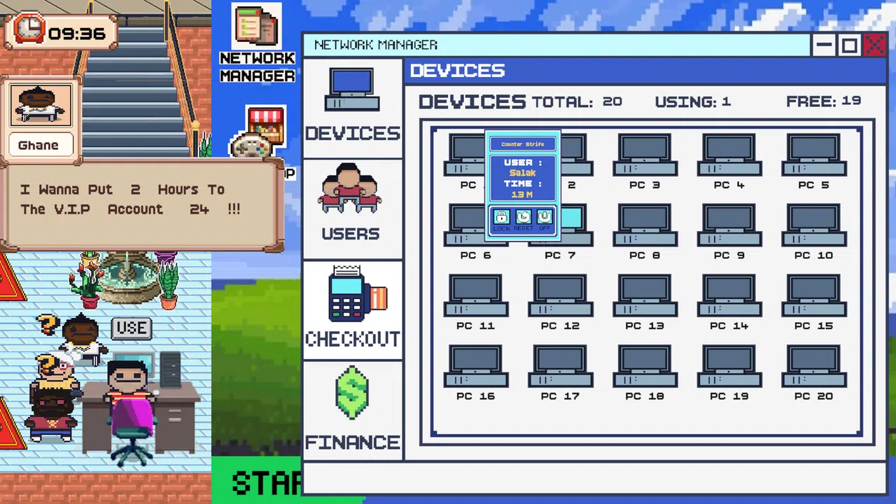 Shahin's Game Cafe : Funny Tycoon Screenshot 2