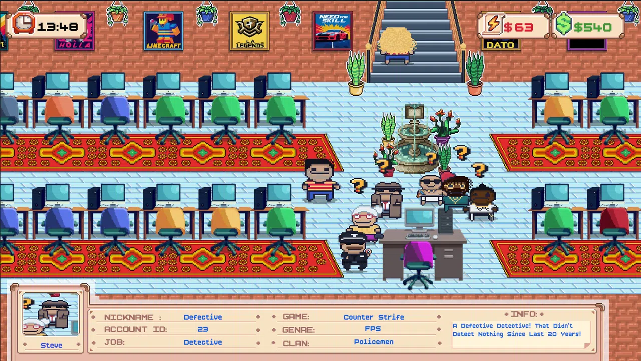 Shahin's Game Cafe : Funny Tycoon Screenshot 0