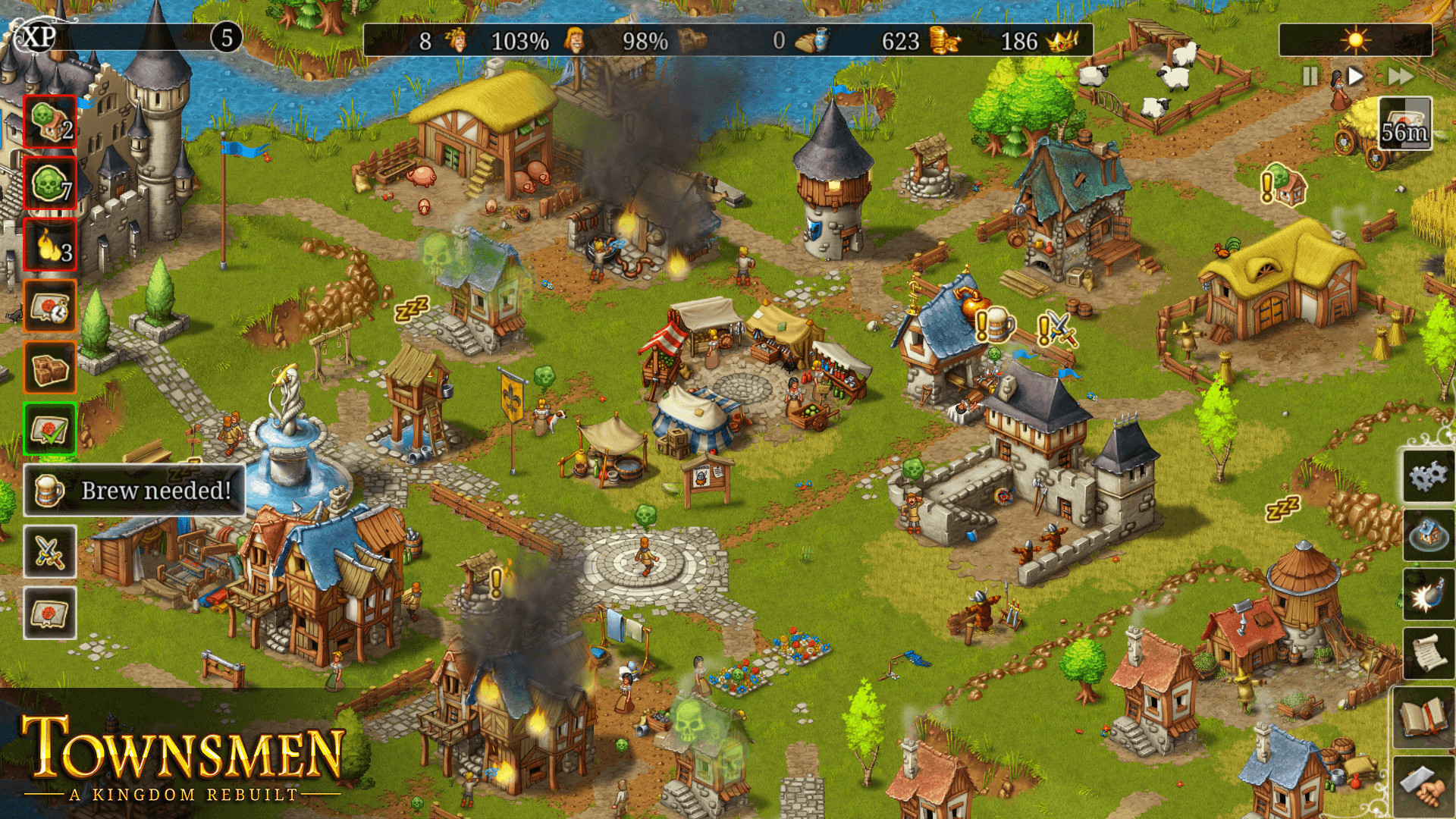 Townsmen - A Kingdom Rebuilt Screenshot 4