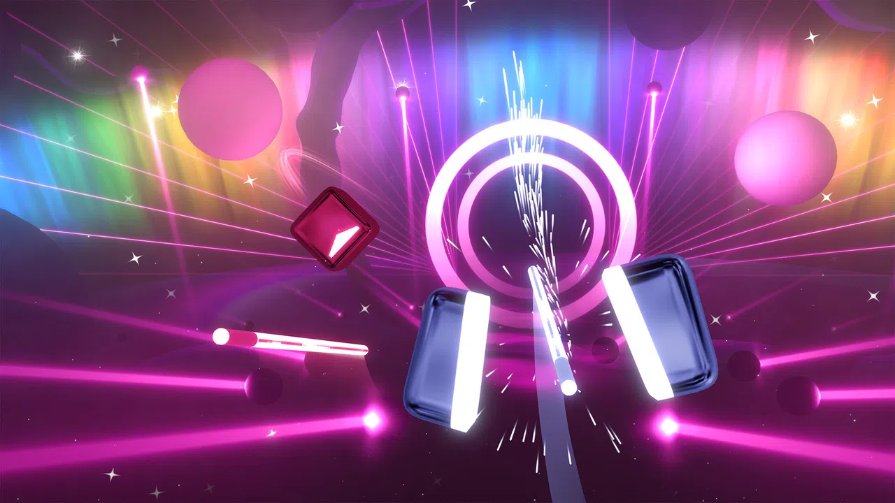 Beat Saber - Coldplay - WE PRAY (ft. Little Simz, Burna Boy, Elyanna, TINI) Screenshot 3