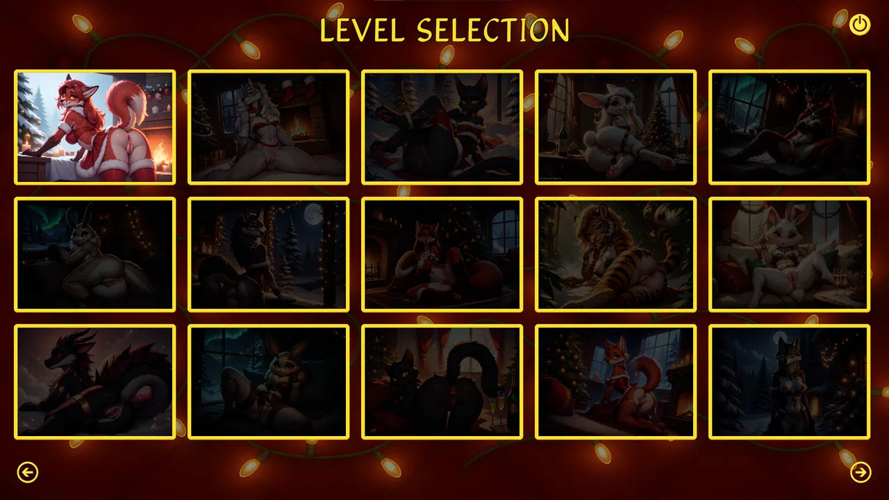 Furry Christmas Temptation – Naughty Jigsaw Screenshot 10