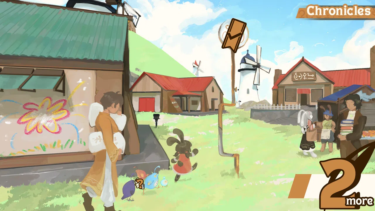 Upwards, Rain! Reflections of the Chronicler Official Artbook Screenshot 0