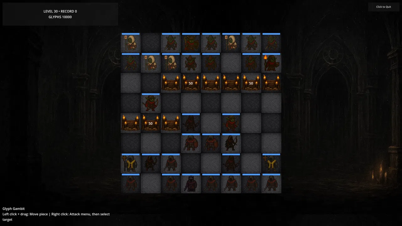 Glyph Gambit Screenshot 0